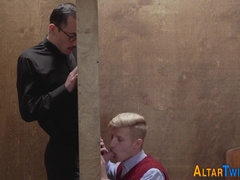 Hot gay teen gets ass jizzed in