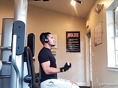 Amateur Damian Jerks Off In Car