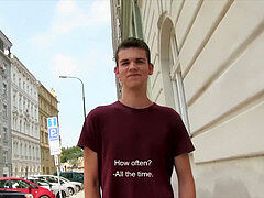 Horny guy from Czech gets raw anal for cash in "Czech Hunter 449"