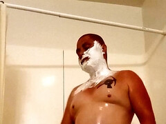 Shaving my upper body