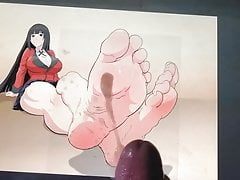 CUM TRIBUTE YUMEKO FEET (request by H0rnydick96)