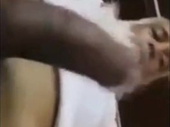 old Arab playing with her dick