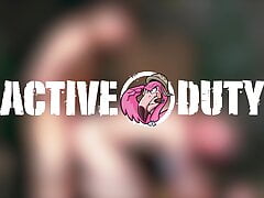 ActiveDuty - Big Cocked Kyler Drayke Fucks Soldier Hard