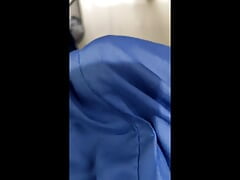 Desi Dick Flashing in Office