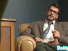 Gay threesome, gay fetish, daddy