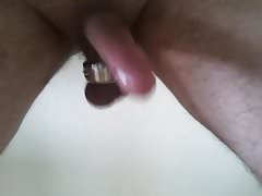 Swinging my pumped cock
