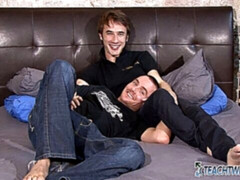 Twinks RJ and Andy O enjoying hot anal fucking