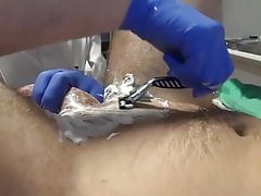 butt shaving