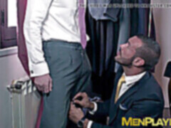 Homosexual, gay blowjob, muscle