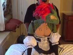 Explicit fursuit fetish leads to raw anal invasion