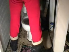 nlboots - union costume and rubber boots on biffy