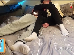 Chav Twunk. Soles idolize. White socks. Gigantic spunk-pump.