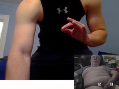 Richard61naked tells Bendyboy what to do and he does it