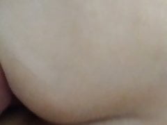 fucking my wife's tight asshole very tight and good love it!