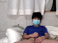 Chinese gay, chinese solo, cum