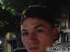 Tatooed str8 Latino jock fucked bareback after sucking cock