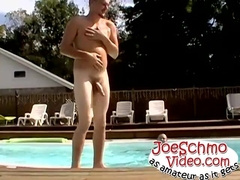 Skinhead Joe getting sucked by his lover from his fuck buddy