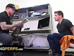Tattooed Officer Jeremiah Cruze Gives Mischievous Guy Ty Roderick What He Deserves