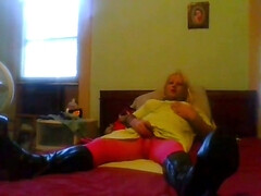 Gay dress, jerked, gay jerking