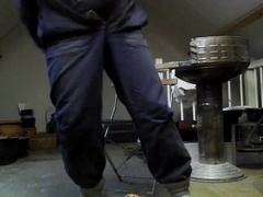 Thick-Shaft Farmer Parent Wanks Off