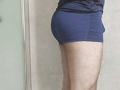 Show penis and jerk off