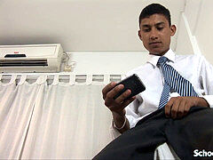 hefty hard-on twunk fucks his latino bottom bitch