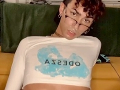 Playing with a toy in my beloved thong: a wild adventure!