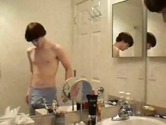 shower wank