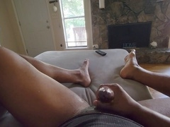 Solo male fleshlight, pov masturbation, cum in hand