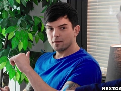 Andrew Miller and Dakota Payne had molten faggot hook-up