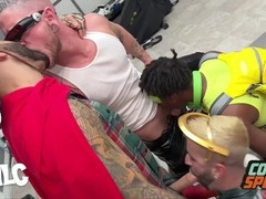 Gang, role play, cumshot