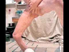 intimate bareback dance with submissive vibe