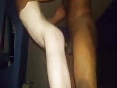 Slave of the black cock