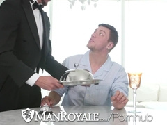 ManRoyale Wealthy Logan Taylor pummeled by dude maid Fx Rios