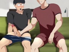 Straight stud tries gay sex for the first time with a hung guy