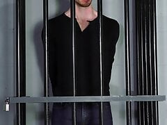 Hot Ginger Muscle Stud Tied Up, Whipped & Milked - Gay BDSM