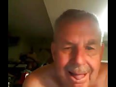 grandpa show on webcam
