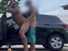 BrunoM car wash fuck