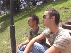 Australian threesome with ass fucking, oral pleasure, and more!