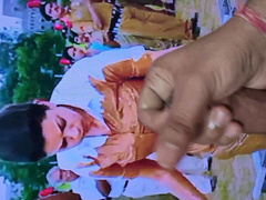 Kajal N Trisha jizz tribute