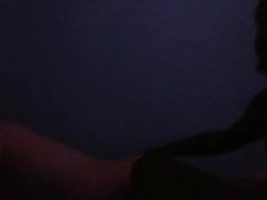 Black cumes in white ass