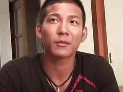 inked tan Asian gets serviced - skip the first few minutes