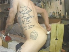 Hunk, balls to balls, taking it