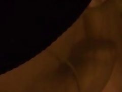 Public Pantyhose Masturbation