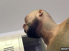 Monstrous man sausage jock rectal analingus and facial cumshot jizm