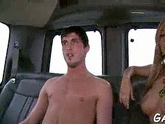 blindfolded hairy man receives flithy blowage from chap