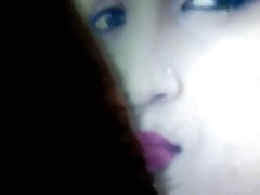 Trisha hot cum facial spit tribute