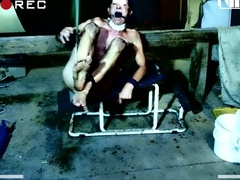 Slave Mouthgag Dirty Public Outdoor Tied Up Bdsm Cbt