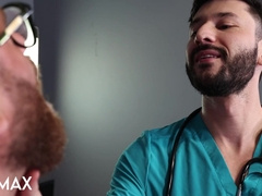 Doctor Fixes Riley Mitchels Throat Problem With His Cock
