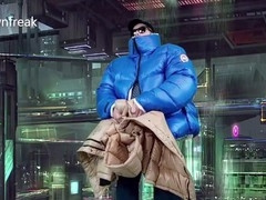 In english, man masturbating, canadian